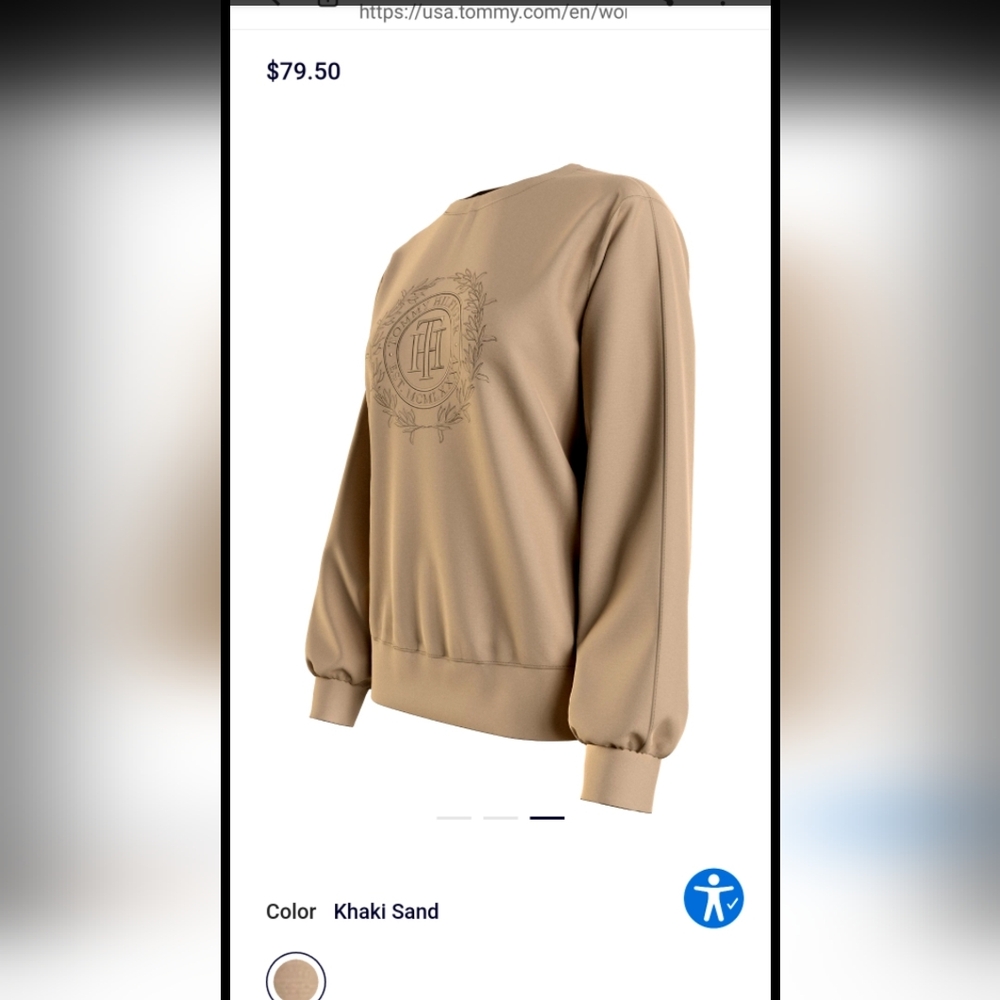 Tommy Hilfiger Sweatshirt S New - Picture 10 of 15